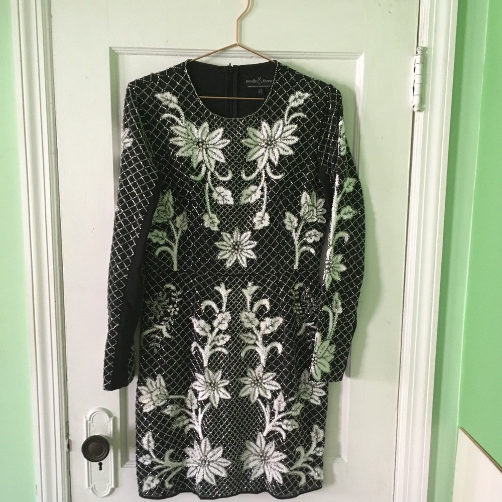 Needle and Thread dress, embellished, UK10-US6
